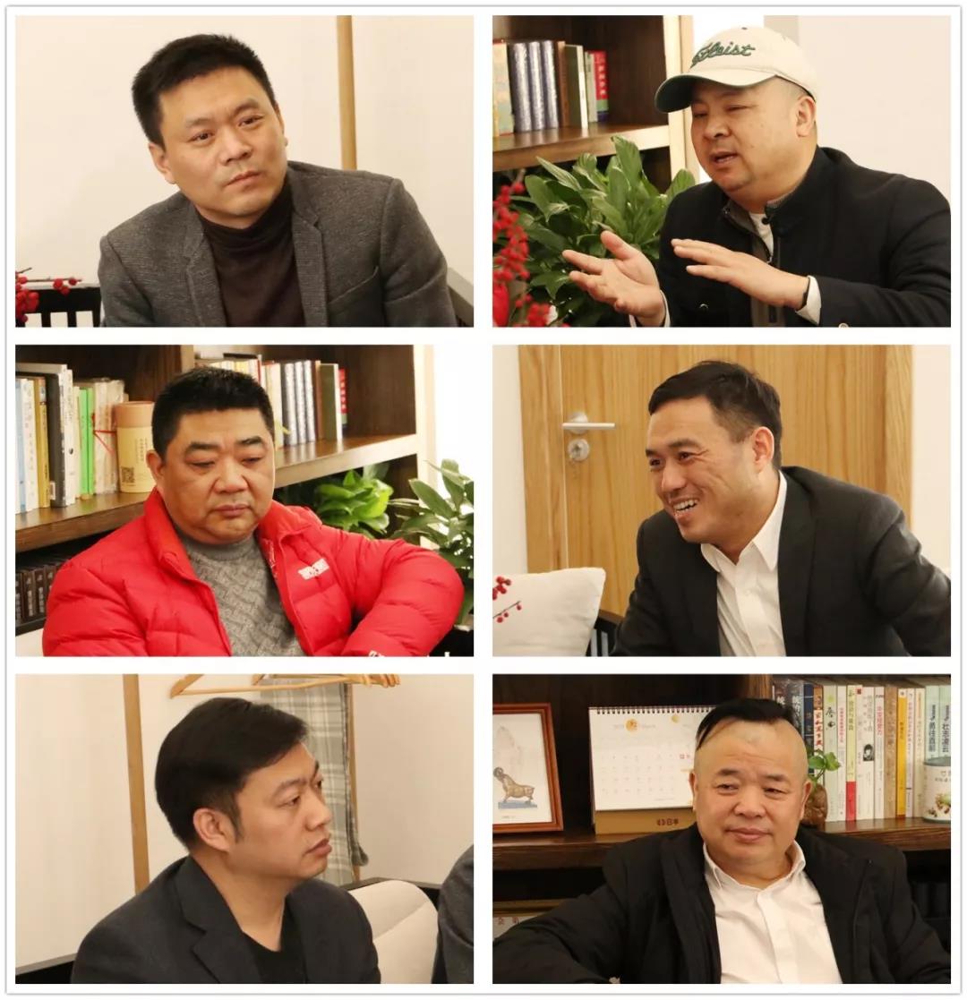 上海多家裝修企業(yè)領導參觀林鳳裝飾集團