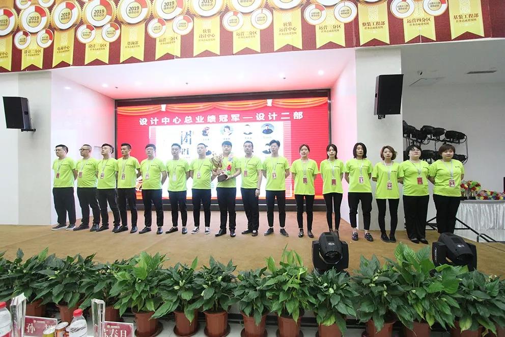 設(shè)計(jì)中心團(tuán)隊(duì)總業(yè)績(jī)冠軍——設(shè)計(jì)二部