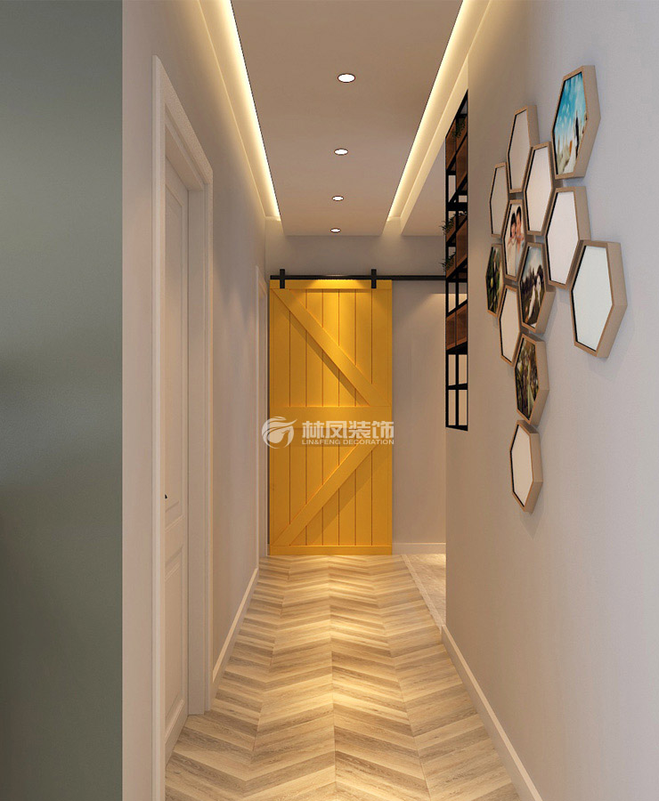 臥室谷倉門設(shè)計裝修效果圖