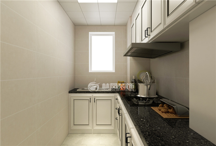 小廚房L型設(shè)計(jì)裝修效果圖