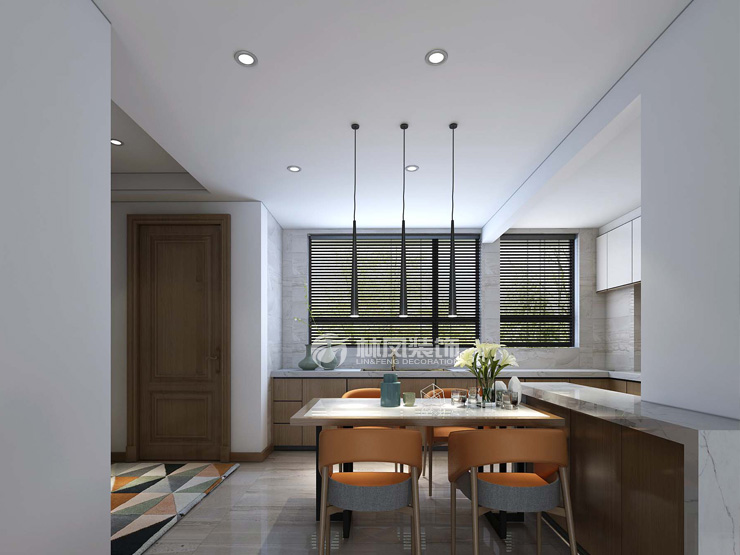 小廚房開放式設(shè)計(jì)裝修效果圖