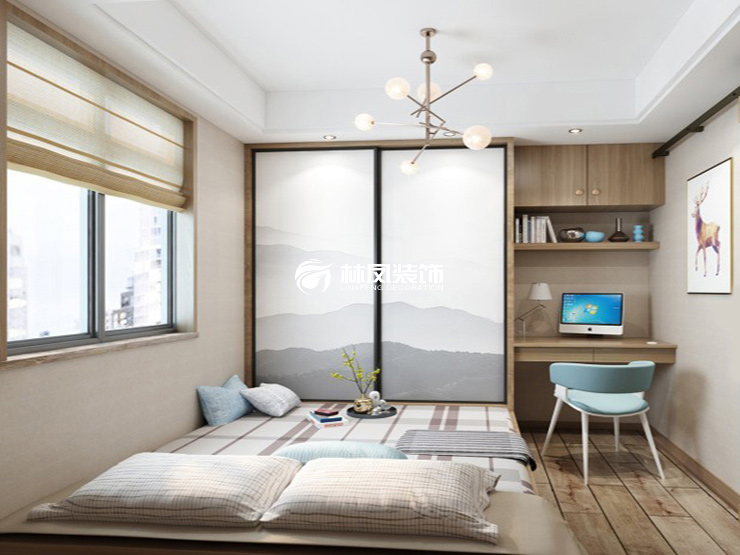 小面積臥室榻榻米設(shè)計裝修效果圖