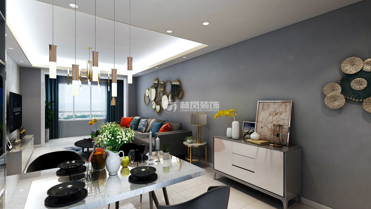 現(xiàn)代風(fēng)格餐廳設(shè)計裝修效果圖