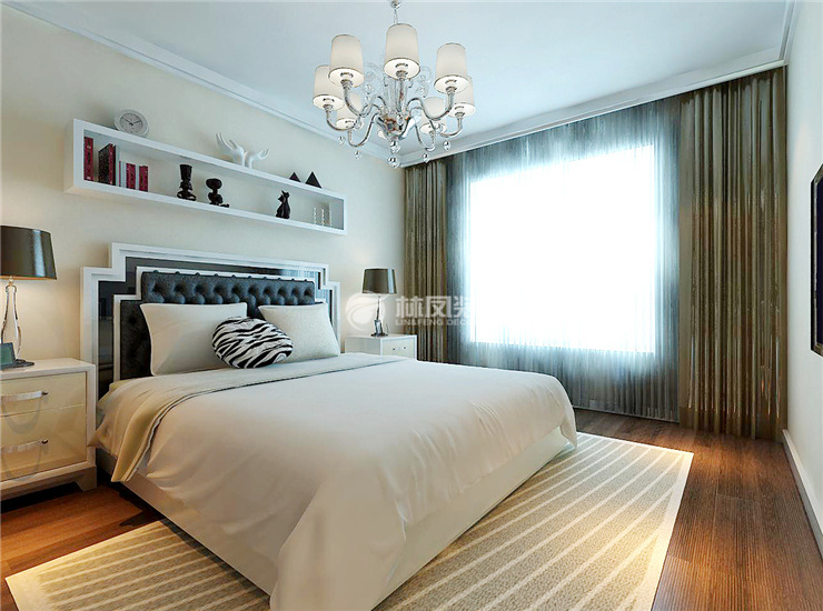 現(xiàn)代風格主臥室裝修效果圖