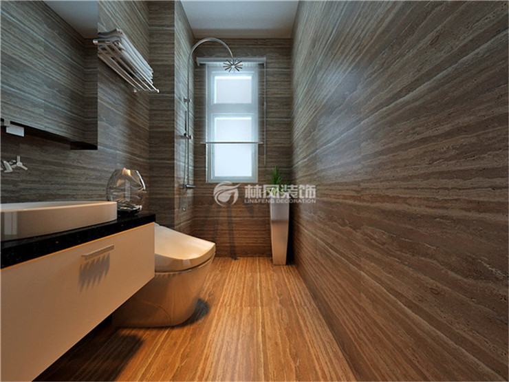 現(xiàn)代風格衛(wèi)生間裝修效果圖