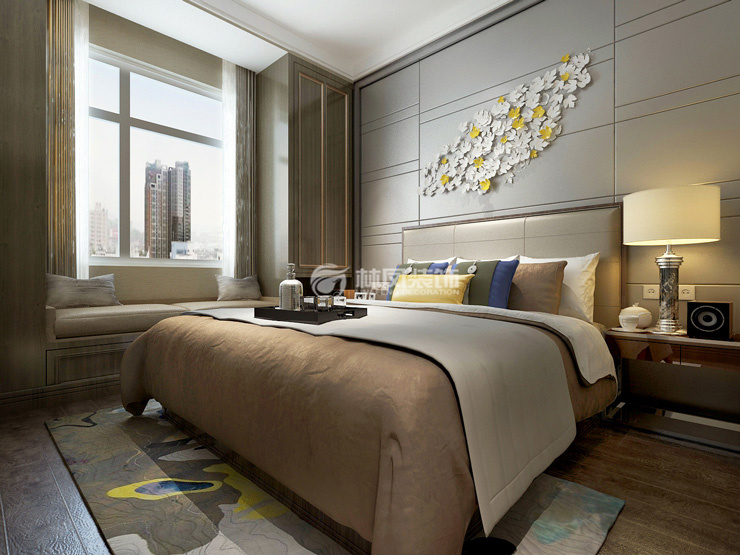 港式風(fēng)格臥室飄窗設(shè)計(jì)裝修效果圖