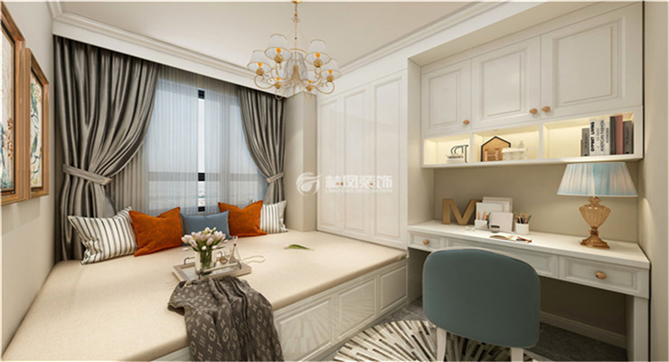 美式風(fēng)格臥室收納設(shè)計裝修效果圖