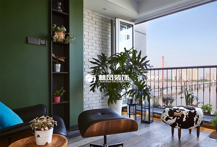 北歐風格陽臺裝修效果圖