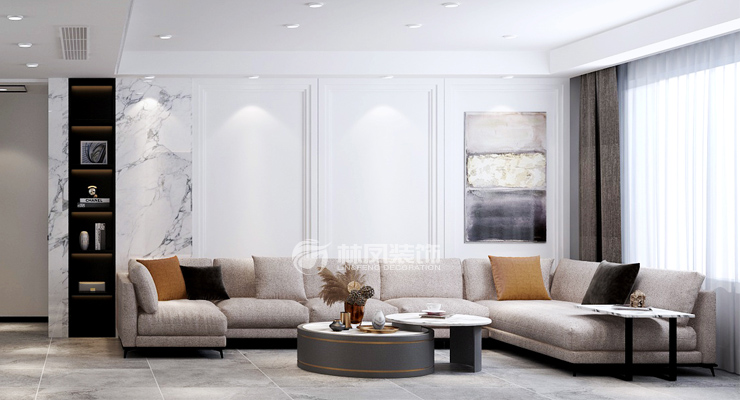 輕奢風(fēng)格平面吊頂設(shè)計(jì)裝修效果圖