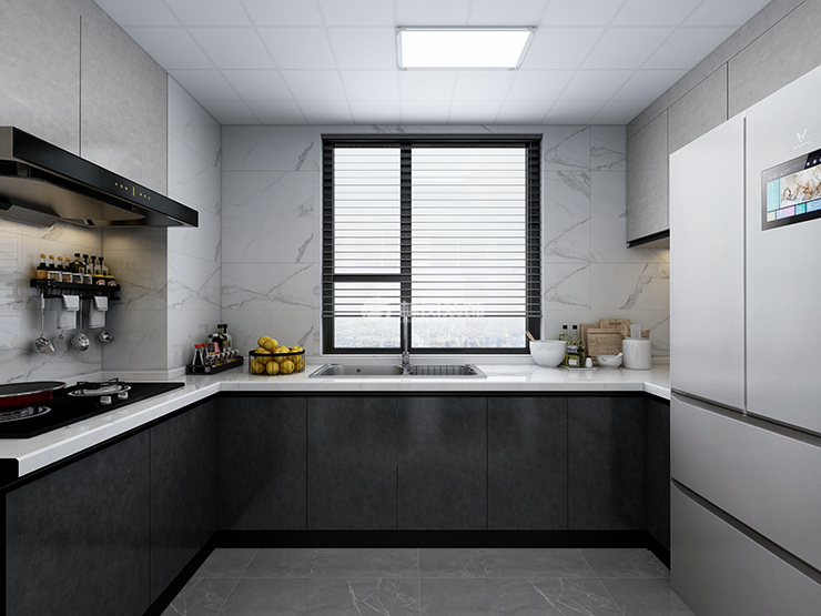 廚房收納柜的合理的動線設(shè)計