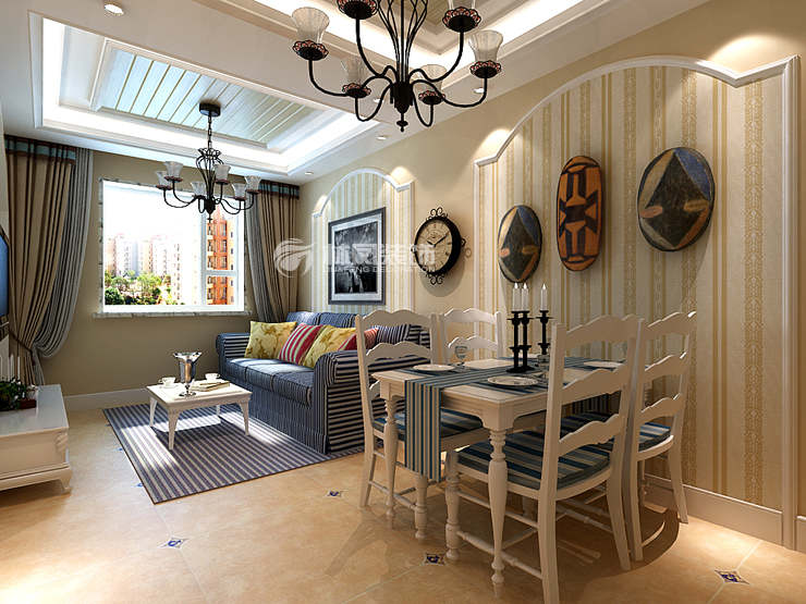 和平之門(mén)-72平米地中海風(fēng)格-餐廳1.jpg 和平之門(mén)-72平米地中海風(fēng)格-餐廳1.jpg