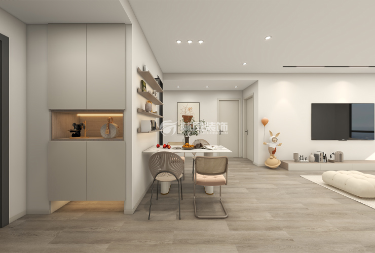 法蘭香頌-108平米-現(xiàn)代奶油-餐廳.jpg 法蘭香頌-108平米-現(xiàn)代奶油-餐廳.jpg