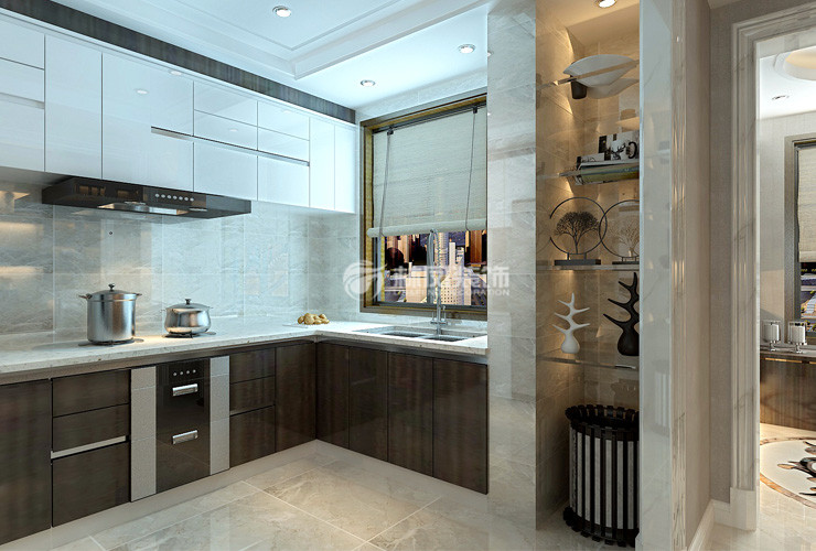 金地長(zhǎng)青灣-178平-港式風(fēng)格-廚房.jpg