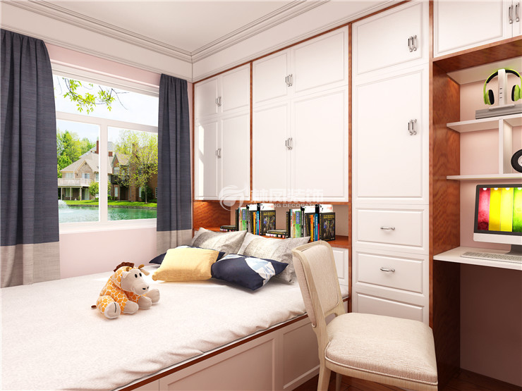 春江花月-110平-現(xiàn)代簡約風格-兒童房2.jpg