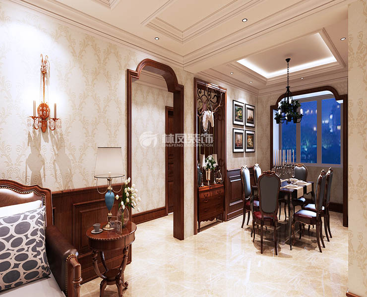 北國(guó)奧林匹克花園-160平-美式風(fēng)格-餐廳.jpg