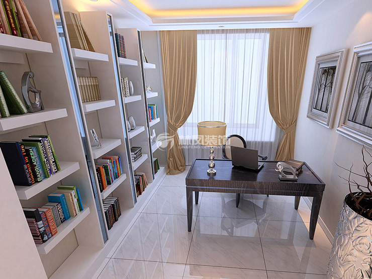 中海錦城-138平米-現(xiàn)代簡約風格-書房.jpg