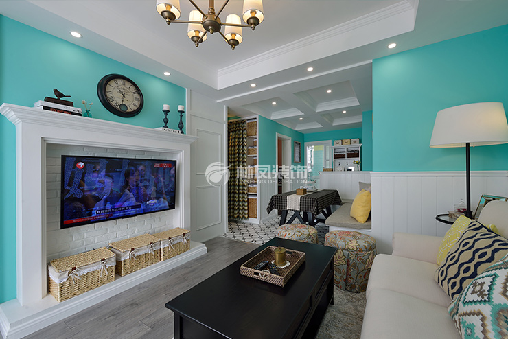 中?？党?8㎡-北歐現(xiàn)代- 客廳 (4).jpg