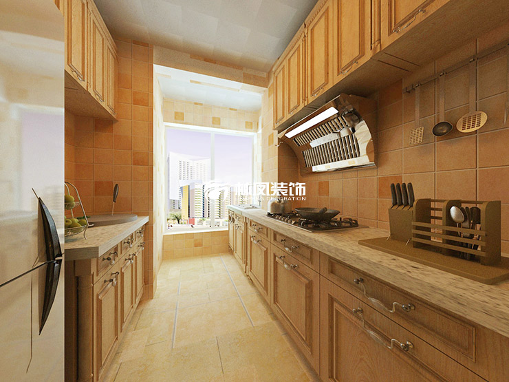 金地意境-90平-簡(jiǎn)美風(fēng)格-廚房1.jpg