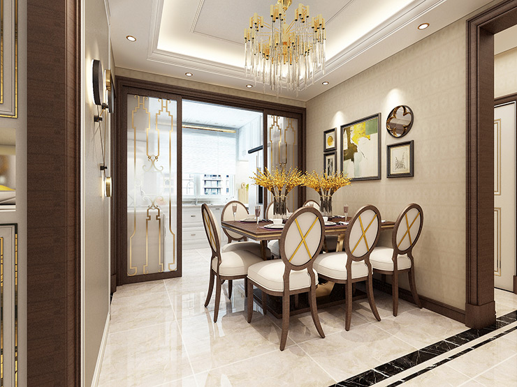 華潤(rùn)二十四城-130平-簡(jiǎn)歐風(fēng)格-餐廳.jpg