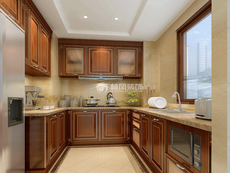 保利大都會-97平-簡歐風(fēng)格-廚房.jpg