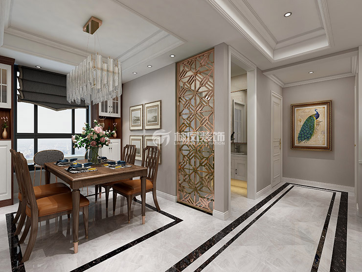 中?？党?130平-美式風(fēng)格-餐廳2.jpg