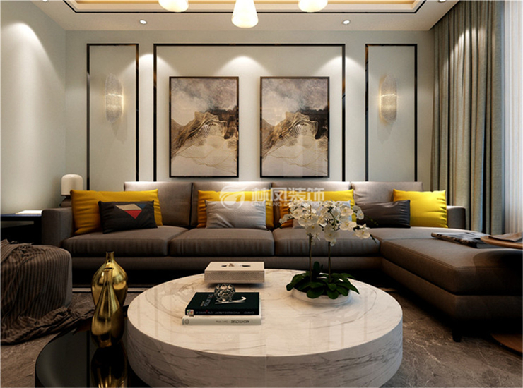 玖城樂府-158平-現(xiàn)代風格-客廳 (3).jpg