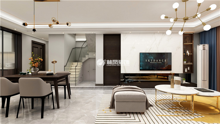 萬(wàn)科翡翠書院-140平-現(xiàn)代輕奢風(fēng)格-餐廳  (2).jpg