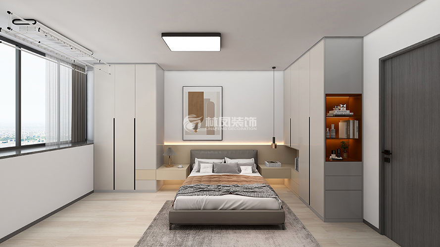 府北小區(qū)-130平-現代簡約- 次臥.jpg