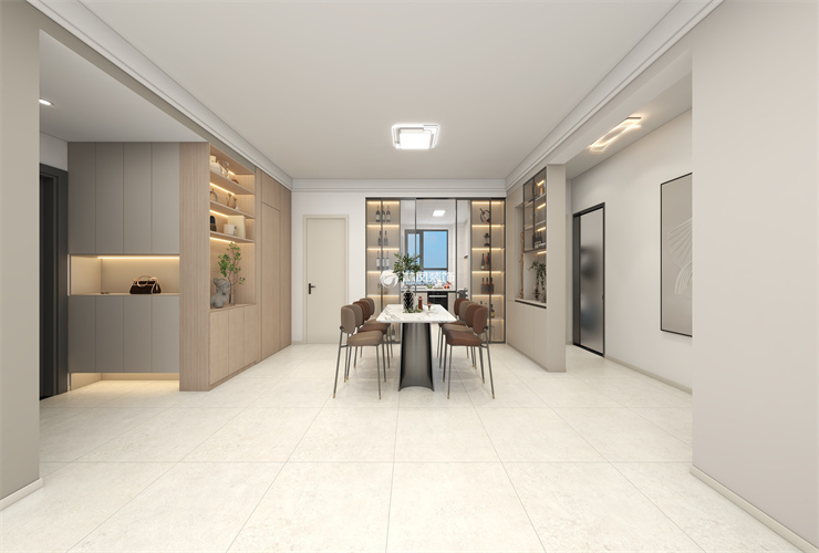 設計八部-慈英雪-華潤靜安府-106-現(xiàn)代風格-客餐廳4.jpg
