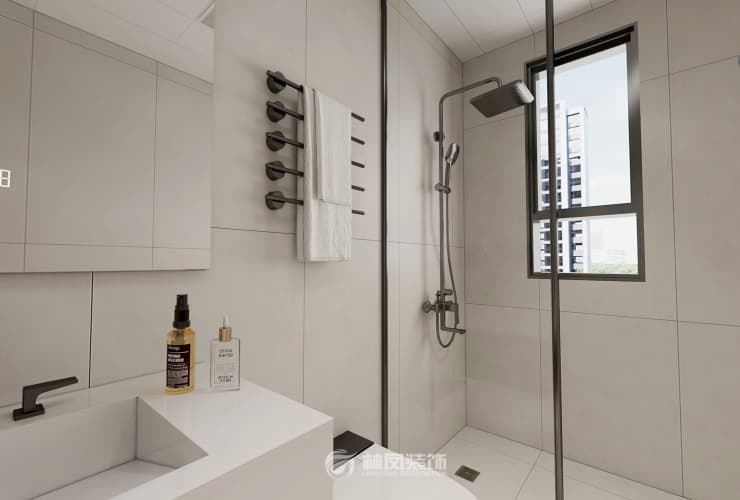 保利公園壹號(hào) 124平 現(xiàn)代風(fēng)格 衛(wèi)生間2.jpg