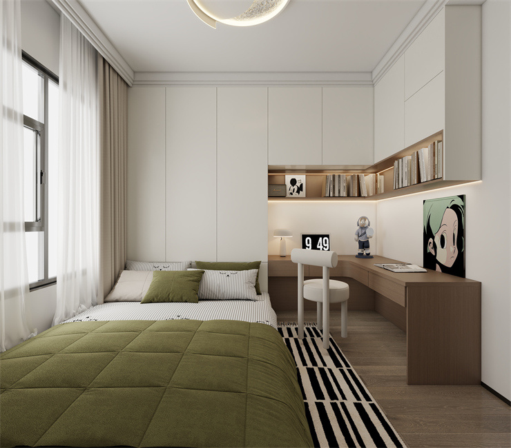 孟凡玉設(shè)計(jì)-恒大半島天境-95平米-現(xiàn)代風(fēng)格-次臥室.jpg