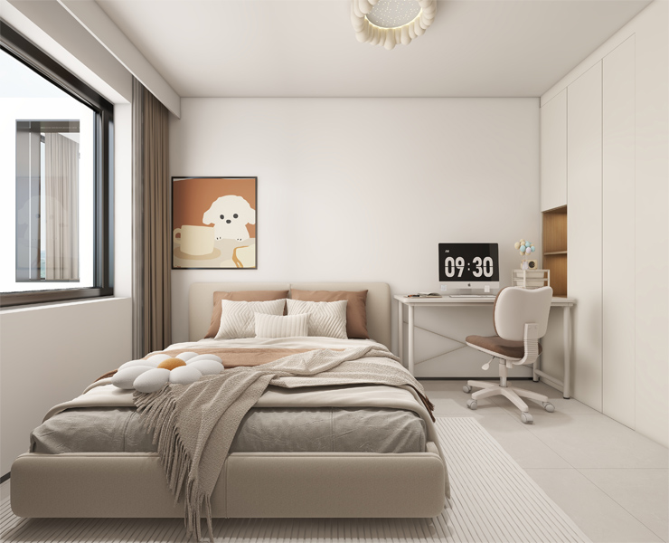 泊岸華庭-100平-現(xiàn)代風格-女兒房1 .jpg